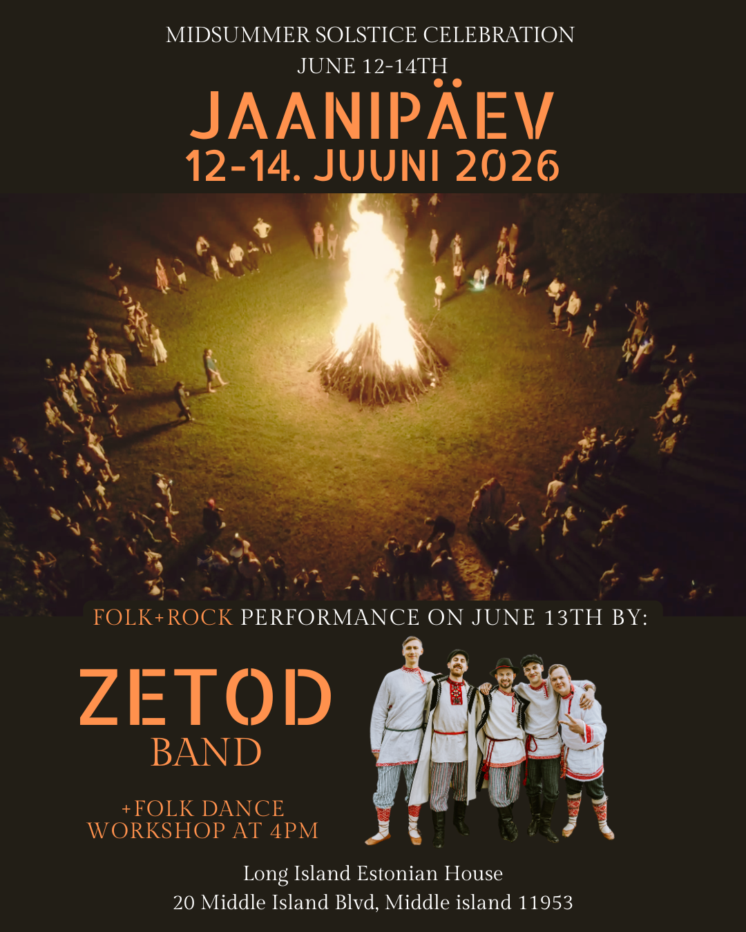 Midsummer Solstice Celebration / Jaanipäev 2027